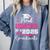 Proud Godmother Of 5th Grade Graduate 2025 Family Graduation Comfort Colors Sweatshirt Blue Jean