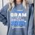 Proud Gram Of 2023 College Graduate Family 23 Graduation Comfort Colors Sweatshirt Blue Jean