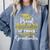 Proud Gran Of Three 2025 Graduates Graduation Family Comfort Colors Sweatshirt Blue Jean