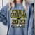 Proud Grandma Of A 2023 Graduate Graduation Comfort Colors Sweatshirt Blue Jean