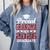 Proud Grandma Of A 2026 Graduate Class Of Graduation Comfort Colors Sweatshirt Blue Jean