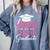 Proud Grandma Of a Class Of 2026 Graduate For Graduation Comfort Colors Sweatshirt Blue Jean