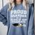 Proud Grandma Graduation Class Of 2018 Graduate Comfort Colors Sweatshirt Blue Jean