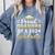 Proud Grandpa Of a 2024 Graduate Senior Graduation Men Comfort Colors Sweatshirt Blue Jean
