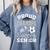 Proud Grandpa Of a Soccer Senior Class Of 2026 Graduation Comfort Colors Sweatshirt Blue Jean