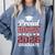 Proud Grandparent Of A 2026 Graduate Class Of Graduation Comfort Colors Sweatshirt Blue Jean