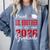 Proud Lil Brother Of a Class Of 2026 Graduate For Graduation Comfort Colors Sweatshirt Blue Jean