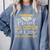 Proud Lil Cousin Of a 2026 Graduate Class Senior Graduation Comfort Colors Sweatshirt Blue Jean