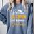Proud Lil Cousin Of A Class 2024 Graduate Senior Graduation Comfort Colors Sweatshirt Blue Jean
