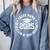 Proud Mama Of a Class Of 2025 Graduate Graduation 2025 Comfort Colors Sweatshirt Blue Jean