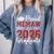 Proud Memaw Of a Class Of 2026 Graduate For Graduation Comfort Colors Sweatshirt Blue Jean