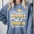 Proud Mimi Of Pre K School Graduate 2024 Graduation Mimi Comfort Colors Sweatshirt Blue Jean