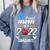 Proud Mom Of 2022 Pre K Graduate Graduation Comfort Colors Sweatshirt Blue Jean