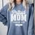 Proud Mom Of 2025 Graduate Senior Mom 25 Graduation Comfort Colors Sweatshirt Blue Jean