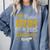 Proud Mom Of A 2025 Graduate Senior Class Of 2025 Graduation Comfort Colors Sweatshirt Blue Jean