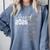 Proud Mom Of A 2026 Graduate Grad Senior Mother Graduation Comfort Colors Sweatshirt Blue Jean