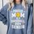 Proud Mom Of Baseball Senior 2026 Graduation Comfort Colors Sweatshirt Blue Jean