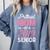 Proud Mom Of A Class 2019 Senior T Shirt Graduation Comfort Colors Sweatshirt Blue Jean