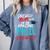Proud Mom PhD Doctoral Graduation Doctorate Degree Comfort Colors Sweatshirt Blue Jean