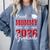 Proud Mommy Of a Class Of 2026 Graduate For Graduation Comfort Colors Sweatshirt Blue Jean