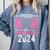 PROUD MUM OF A Pre-K GRAD 2024 Pre-K Graduation 2024 Mom Comfort Colors Sweatshirt Blue Jean