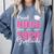 Proud Niece Of a Class Of 2026 Graduate For Graduation Comfort Colors Sweatshirt Blue Jean