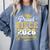 Proud Niece Of a Class Of 2026 Graduate Senior Graduation Comfort Colors Sweatshirt Blue Jean