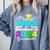 Proud Niece Of Kindergarten Graduate 2024 Graduation Niece Comfort Colors Sweatshirt Blue Jean