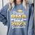 Proud OMA Of 2023 Class MBA Graduate Family Graduation Comfort Colors Sweatshirt Blue Jean