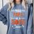 Proud PAPA Of 2026 Senior Basketball Student Graduation Comfort Colors Sweatshirt Blue Jean