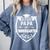 Proud Papa Of a Kindergarten Grad Father Graduation Shirt Comfort Colors Sweatshirt Blue Jean