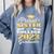 Proud Sister Of 2023 College Graduate Family 23 Graduation Comfort Colors Sweatshirt Blue Jean
