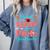 Proud Sister Of An Amazing PhD Graduate Family Graduation Comfort Colors Sweatshirt Blue Jean