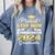 Proud Step Mom Of Kindergarten Graduate 2024 Graduation Step Comfort Colors Sweatshirt Blue Jean