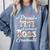 Proud Titi Of a 2023 Graduate Class Of 2023 Graduation Comfort Colors Sweatshirt Blue Jean