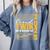 Proud Twin Of a 2025 Graduate Grad Prom Graduation Squad 25 Comfort Colors Sweatshirt Blue Jean