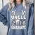 Proud Uncle Of A 2018 Graduate Senior Graduation Shirt Comfort Colors Sweatshirt Blue Jean