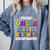 Proud UNCLE Of a 2025 Kindergarten Graduate Graduation Comfort Colors Sweatshirt Blue Jean
