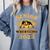 Proud Wrestler Graduation Apparel For Supporters And Seniors Comfort Colors Sweatshirt Blue Jean
