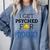 I Get Psyched For Psychology Psychologist Graduation Comfort Colors Sweatshirt Blue Jean