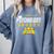 Psychology Degree Graduation Senior Celebration Grad Party Comfort Colors Sweatshirt Blue Jean