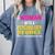 Psychology Degree Major Graduation 2024 Psychologist PsyD Comfort Colors Sweatshirt Blue Jean