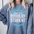 Psychology Student Tshirt Graduation Comfort Colors Sweatshirt Blue Jean