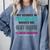 Qualified Psychologist PhD PsyD Shirt Graduation Comfort Colors Sweatshirt Blue Jean