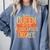 Queen Associate Degree Afrocentric Graduation T Shirt Comfort Colors Sweatshirt Blue Jean