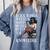 Queen Masters Degree Graduation Educated Melanin Grad Comfort Colors Sweatshirt Blue Jean