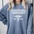 Recreational Therapy Recreational Therapist Graduation Comfort Colors Sweatshirt Blue Jean