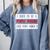 Retro Sarcastic Introvert I Used To Be A People Person Comfort Colors Sweatshirt Blue Jean