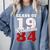 Reunion 1984 Class Of 1984 Reunion 84 Graduation 1984 Comfort Colors Sweatshirt Blue Jean