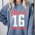 Reunion 2016 Class Of 2016 Matching Graduation High School Comfort Colors Sweatshirt Blue Jean